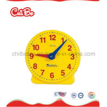 Plastic Teacher Clock Toys, Schulbedarf, Lernspielzeug (CB-ED017-S)